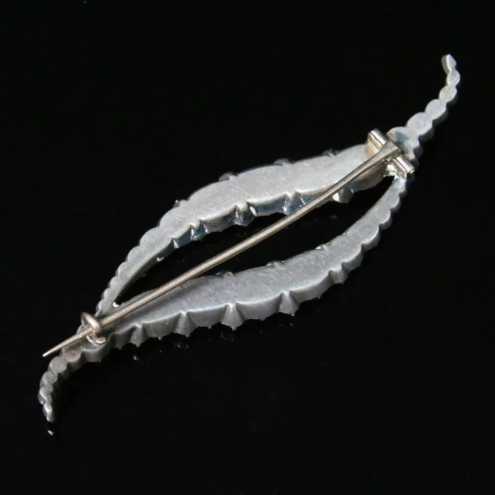 Georgian Paste Brooch - Elliptical Brooch Circa 1800