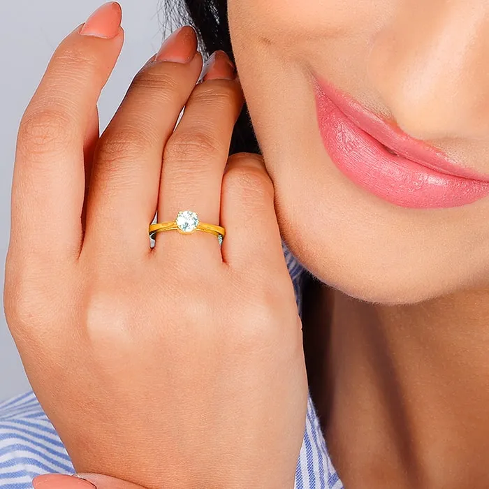 Golden Etheral Beauty Ring