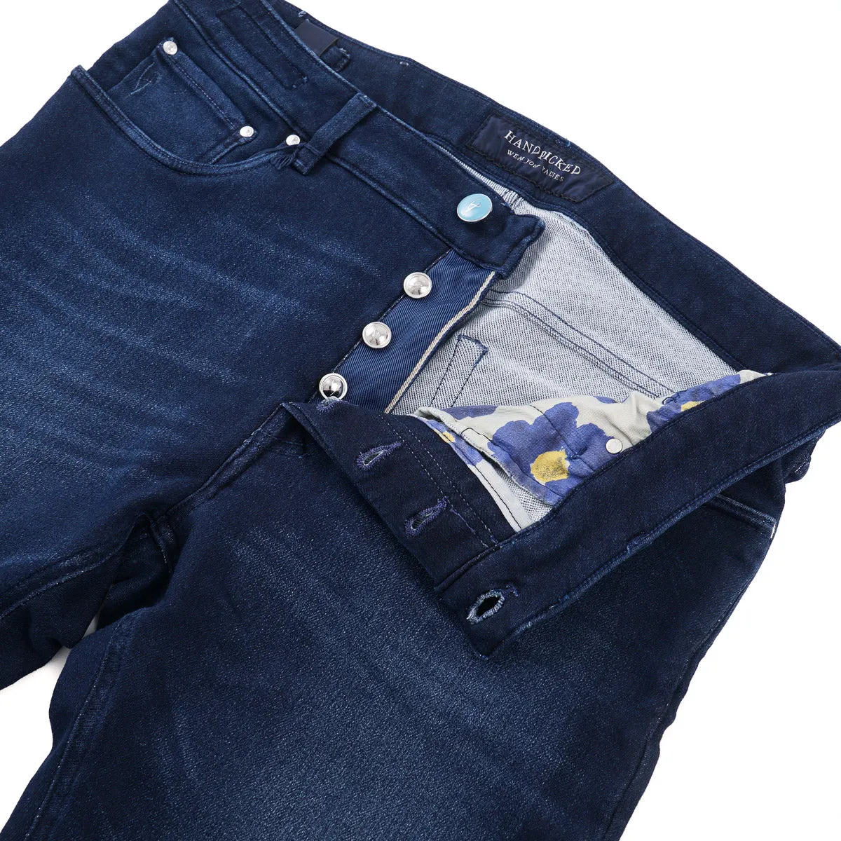 Handpicked Regular-Fit Soft Denim Jeans