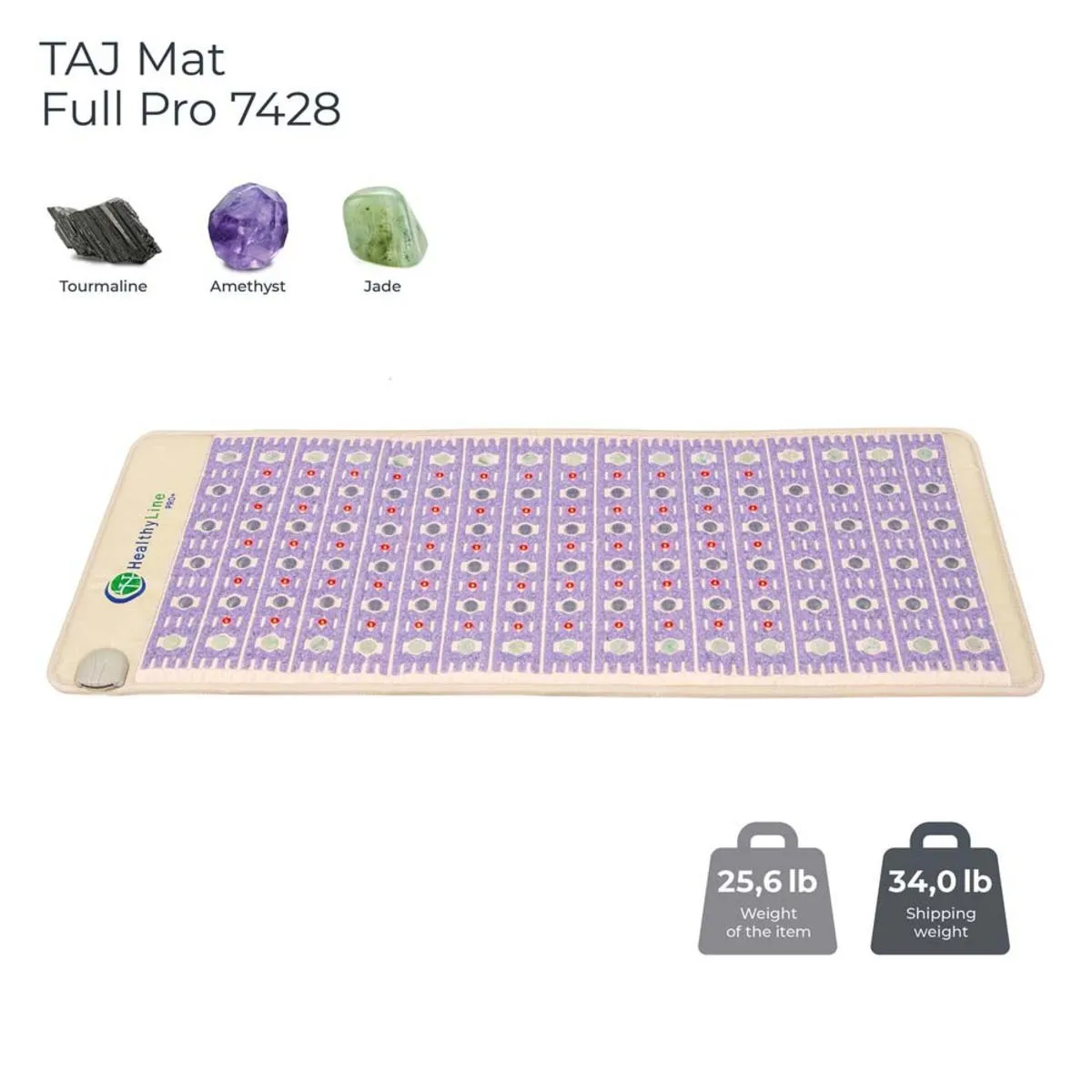 HealthyLine TAJ-Mat Full Pro Plus 7428 Firm - Photon PEMF InfraMat Pro
