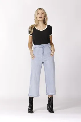 Highwaist Crop Jean in Indigo | FINAL SALE