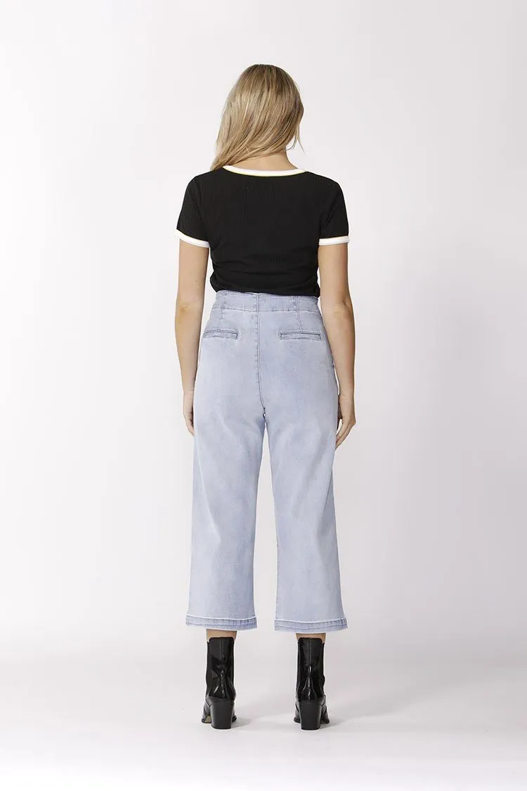 Highwaist Crop Jean in Indigo | FINAL SALE
