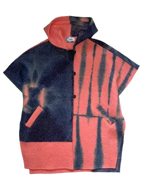 Hooded Boiled Wool Cape 1