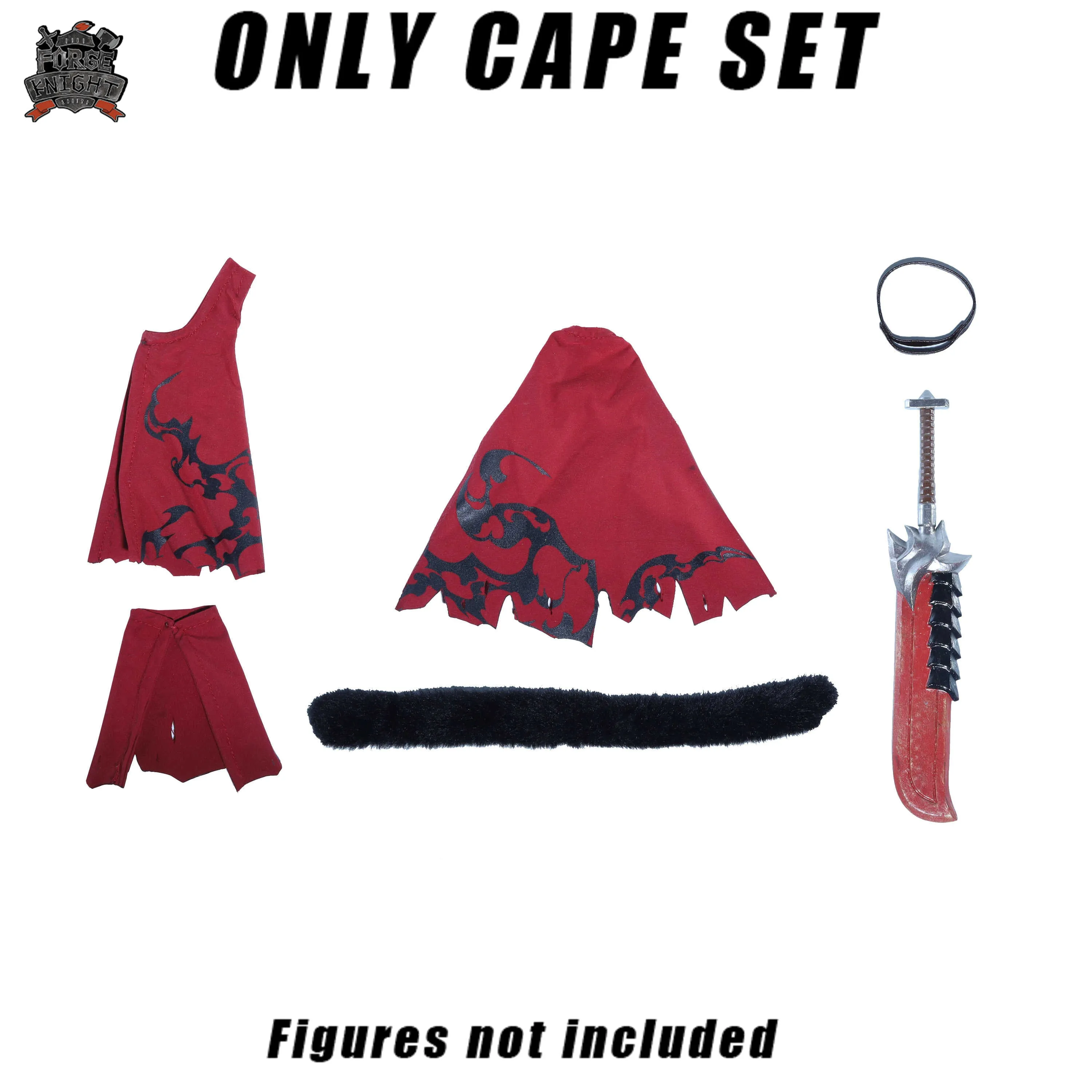 【IN STOCK】Custom cape set for Mythic Legions Lady Avarona