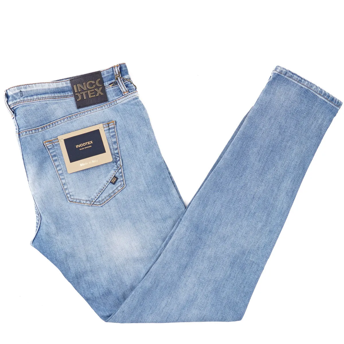 Incotex Slim Tapered Fit Selvedge Denim Jeans