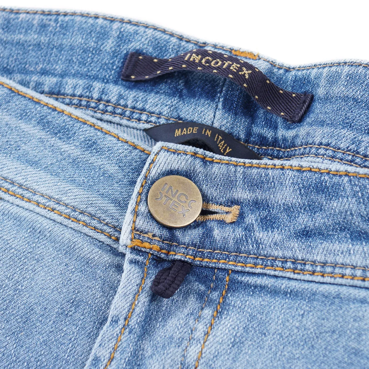 Incotex Slim Tapered Fit Selvedge Denim Jeans