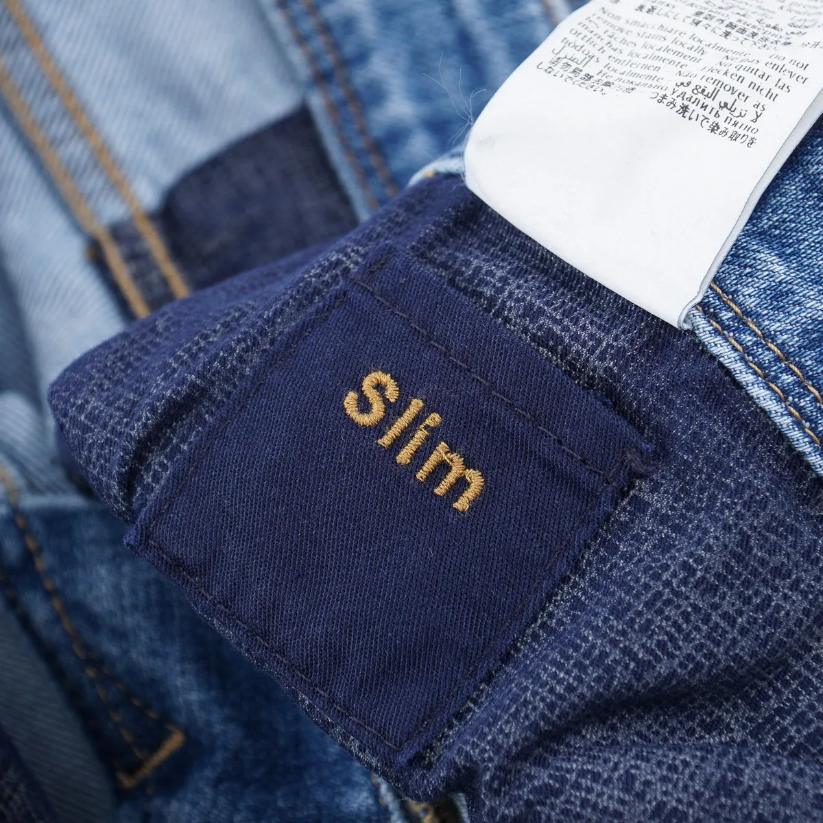 Incotex Slim Tapered Fit Selvedge Denim Jeans