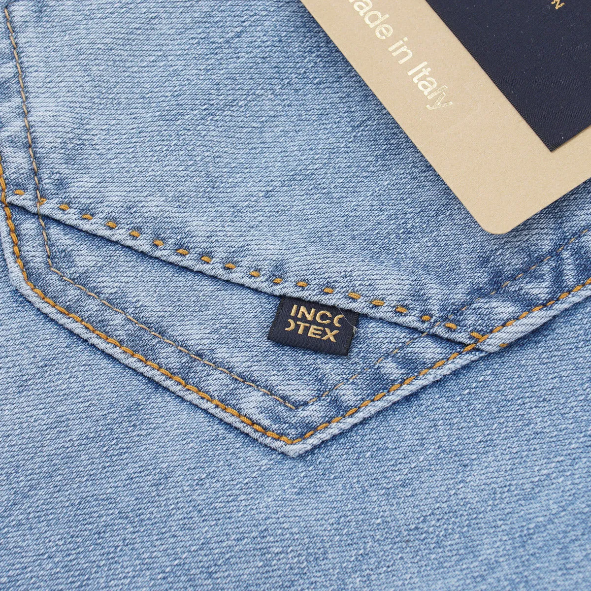 Incotex Slim Tapered Fit Selvedge Denim Jeans
