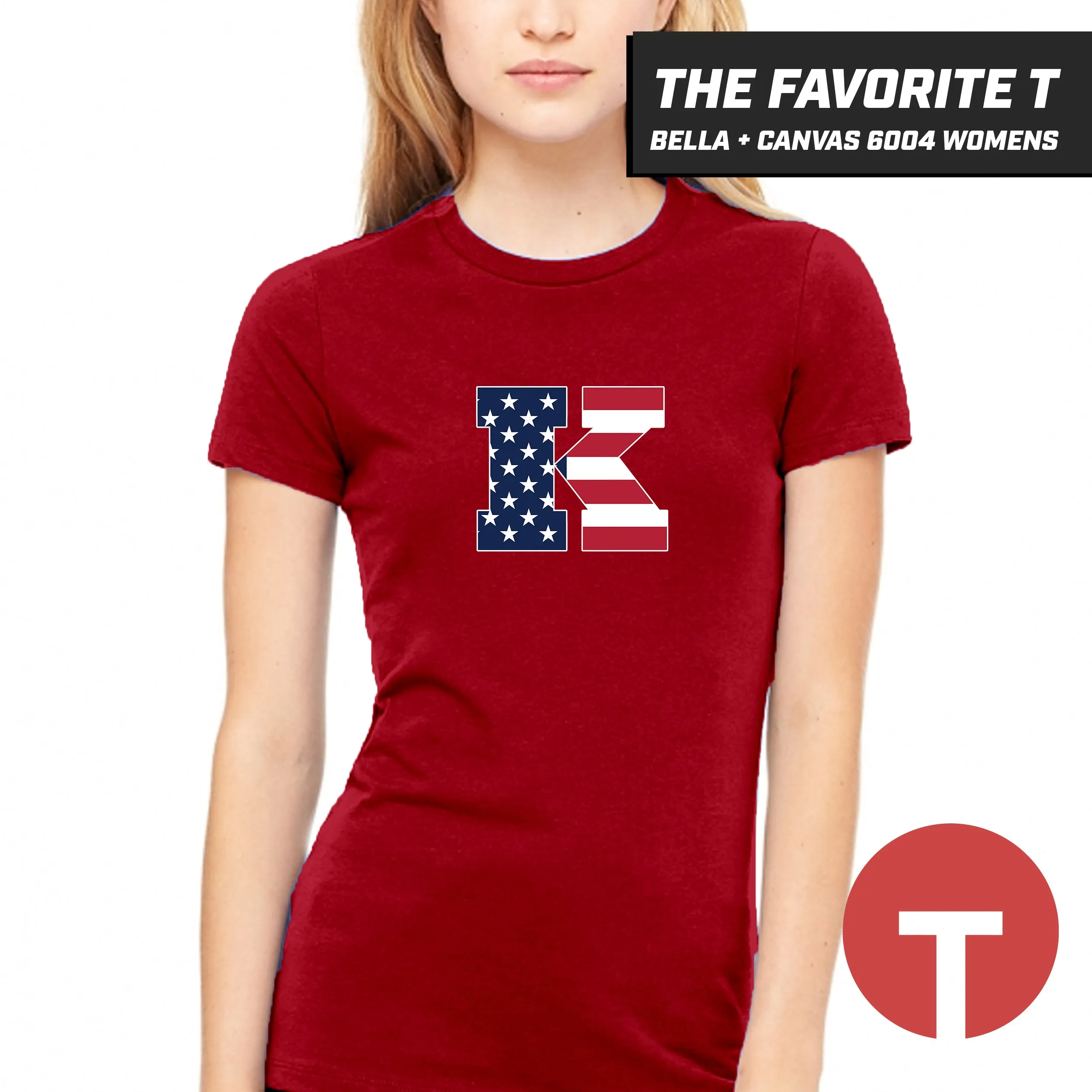 Keystone - Bella Canvas 6004 Womens "Favorite T"