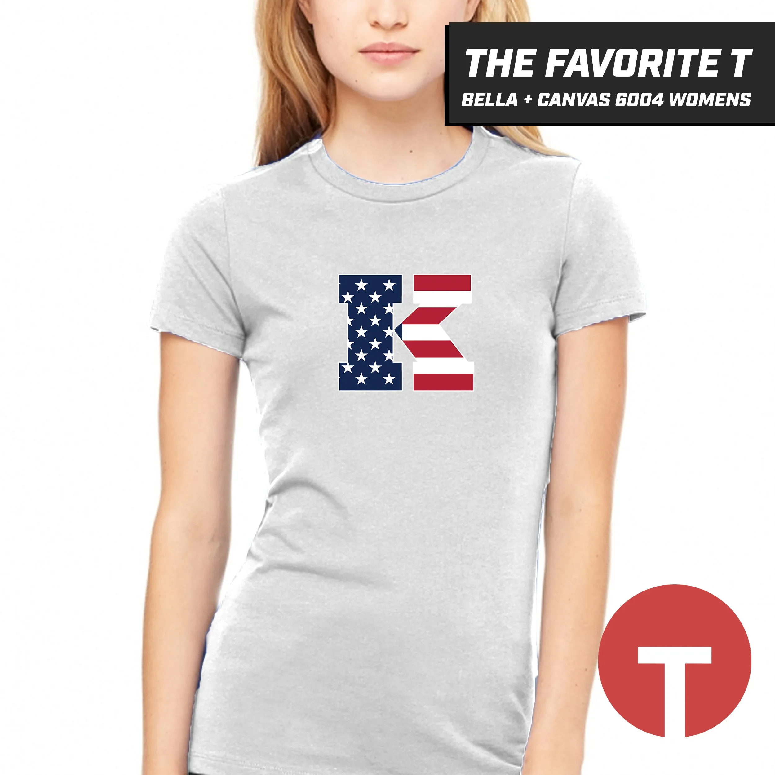 Keystone - Bella Canvas 6004 Womens "Favorite T"