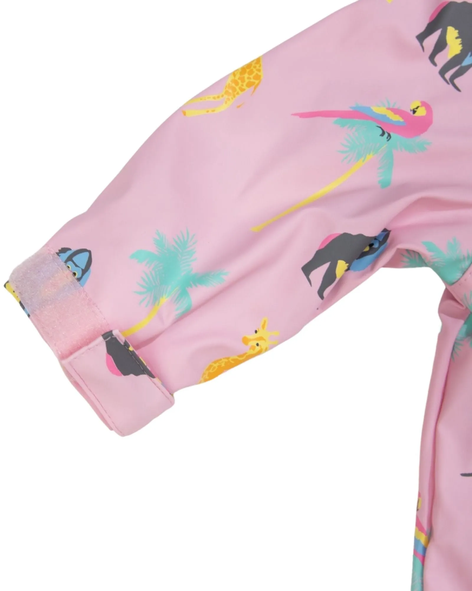 Korango Rain suit Safari Pink