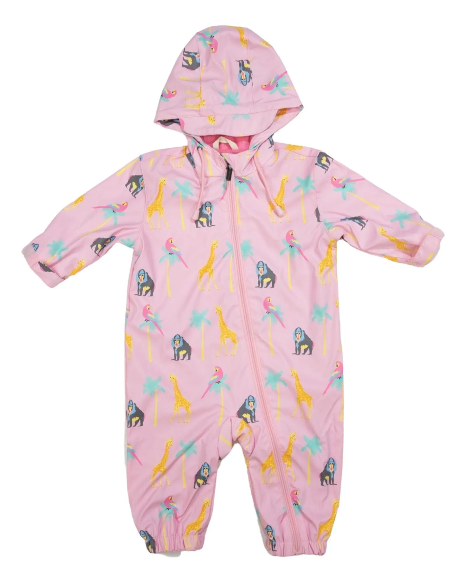 Korango Rain suit Safari Pink