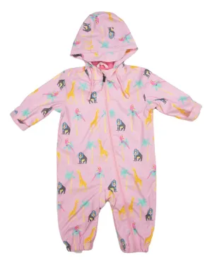 Korango Rain suit Safari Pink