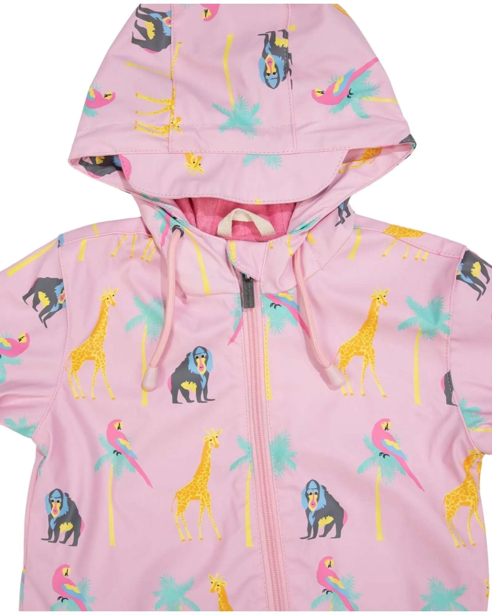 Korango Raincoat Safari Pink