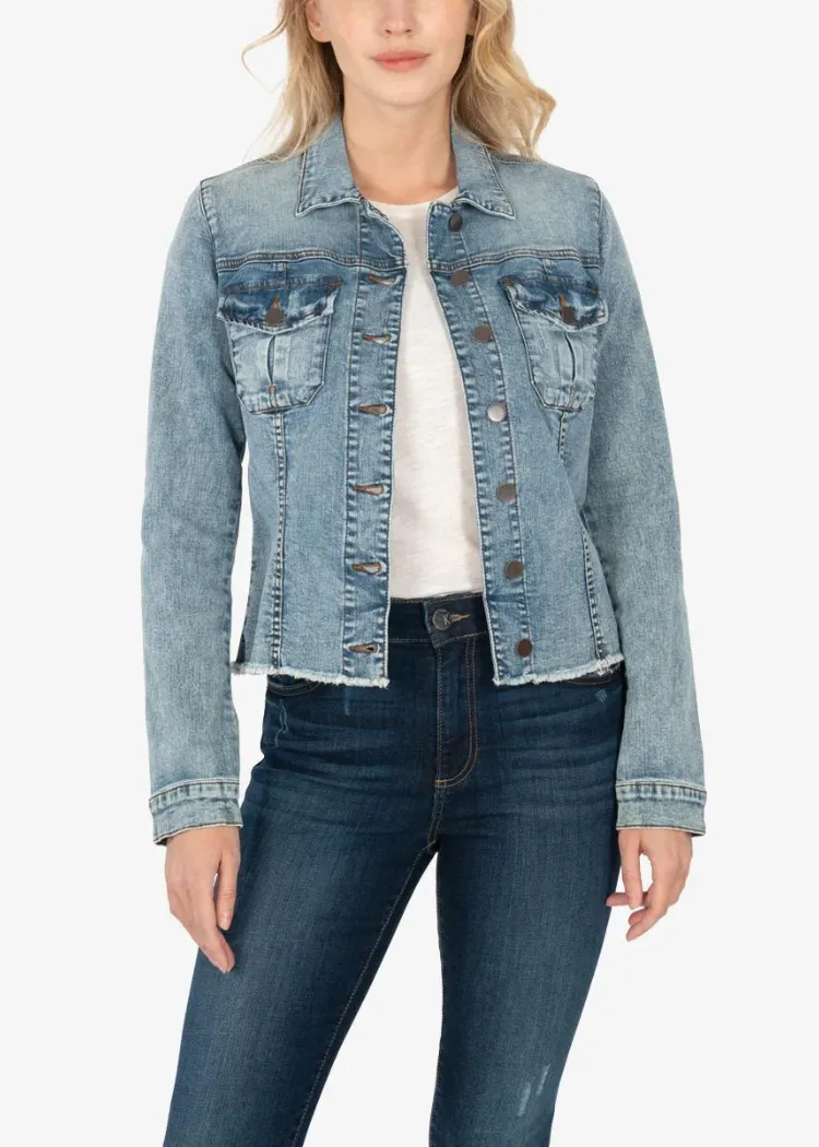 KUT Kara Denim Jacket- Standard ***FINAL SALE***