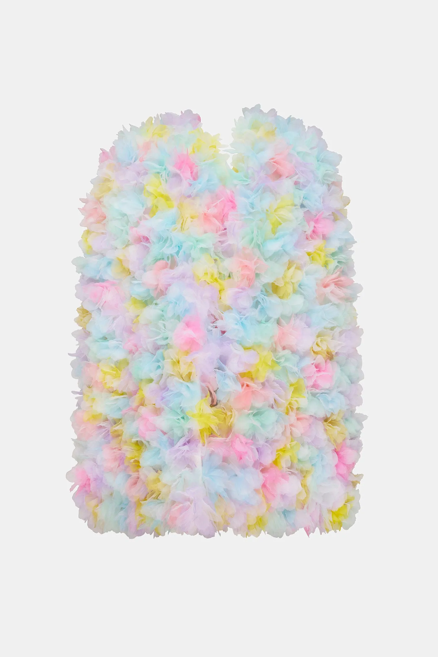 lace flora pastel cape