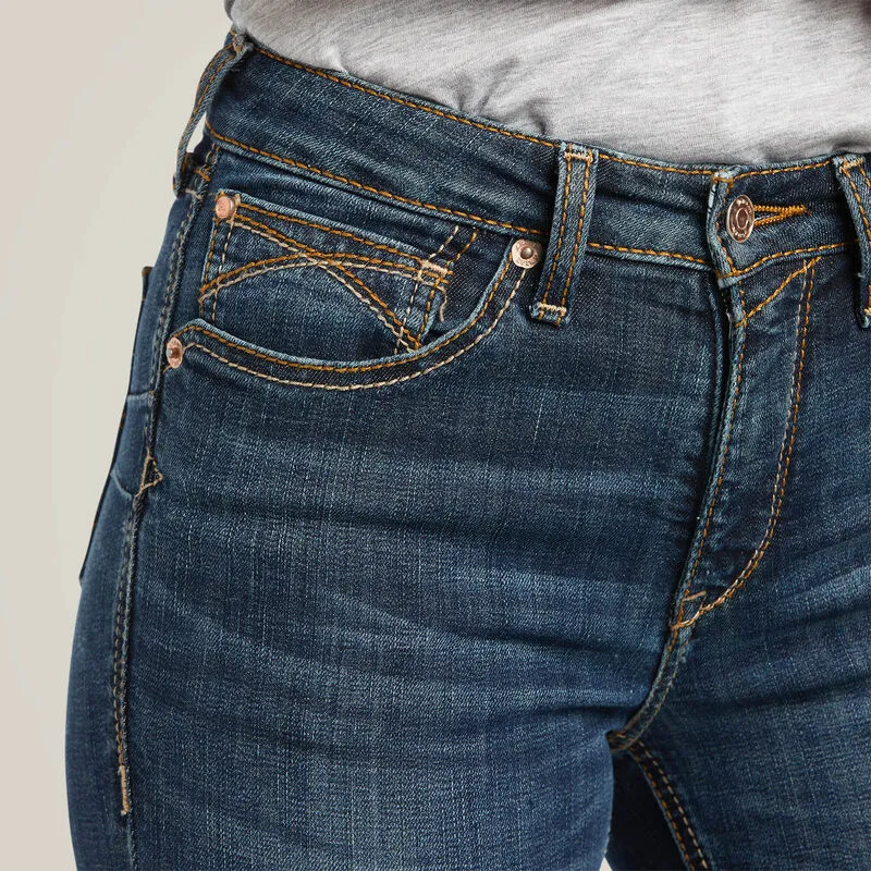 Ladies Ariat R.E.A.L. High Rise Fernanda Boot Cut Jean - 10040802