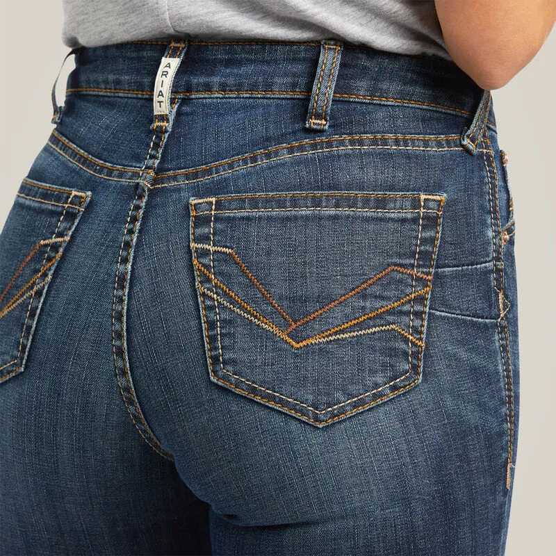 Ladies Ariat R.E.A.L. High Rise Fernanda Boot Cut Jean - 10040802