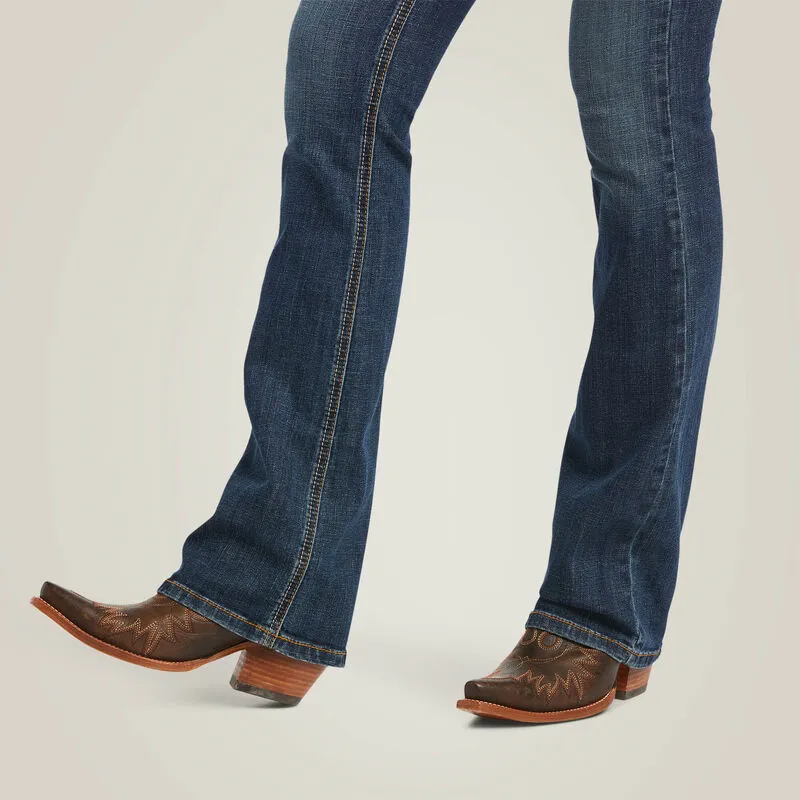 Ladies Ariat R.E.A.L. High Rise Fernanda Boot Cut Jean - 10040802