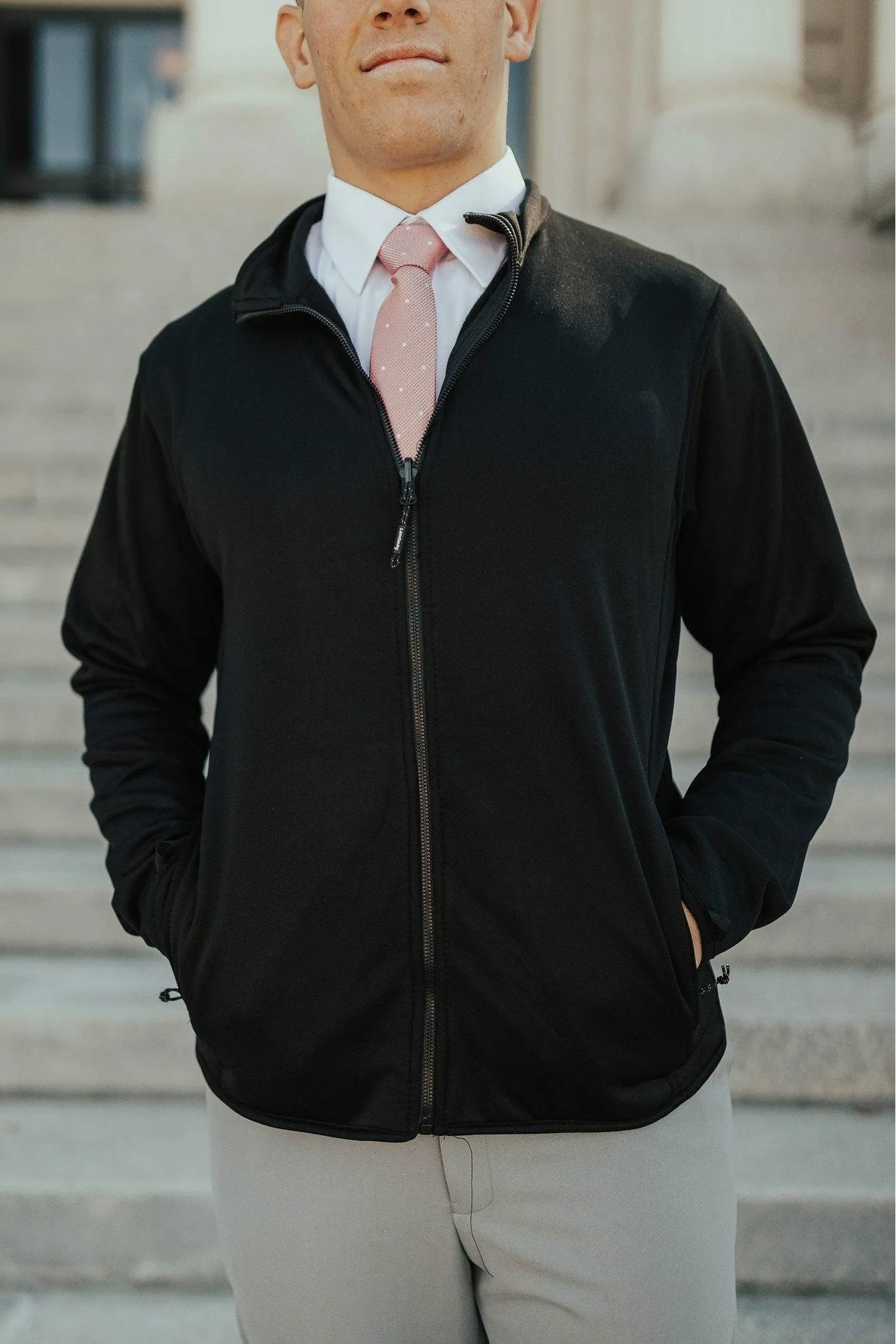Landway 3-in-1 Coat Heather Deep Blue/Black