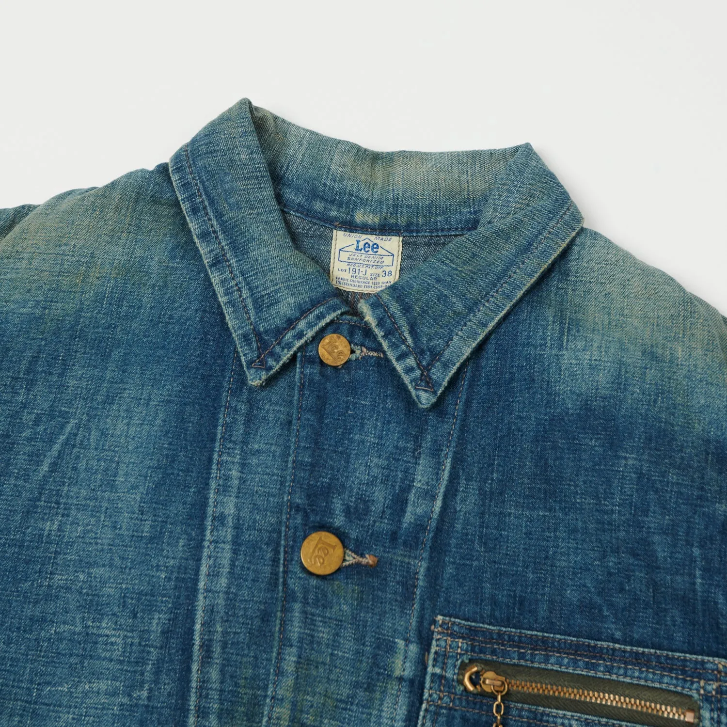 Lee Archives 191J 'Loco' Denim Jacket - Heavy Wash
