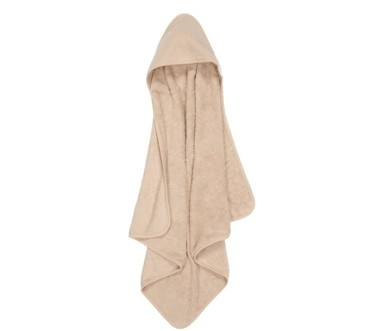 Little Dutch Bathcape 75x75 cm | Pure beige