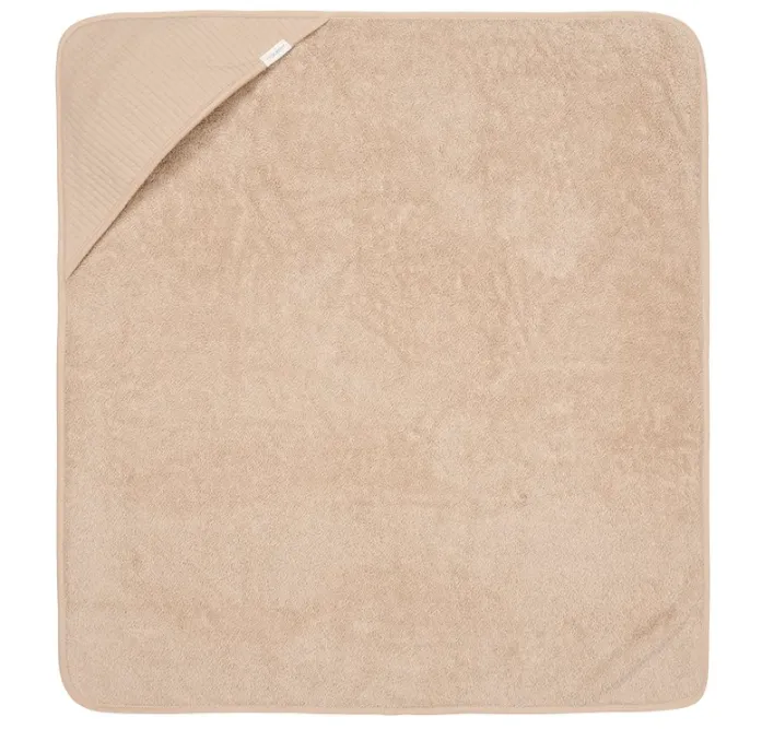 Little Dutch Bathcape 75x75 cm | Pure beige