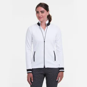 Long Sleeve Contrast Trim Jacket - Sale