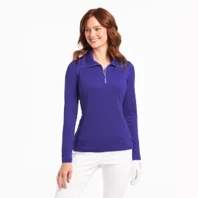 LONG SLEEVE RIB BLOCKED & TRIMMED P/O