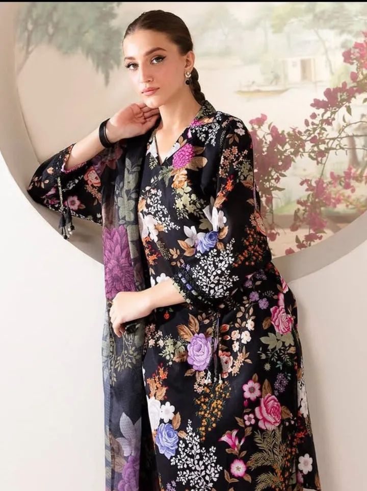 Maria.B 3 PC Luxury Printed Suit MA-125
