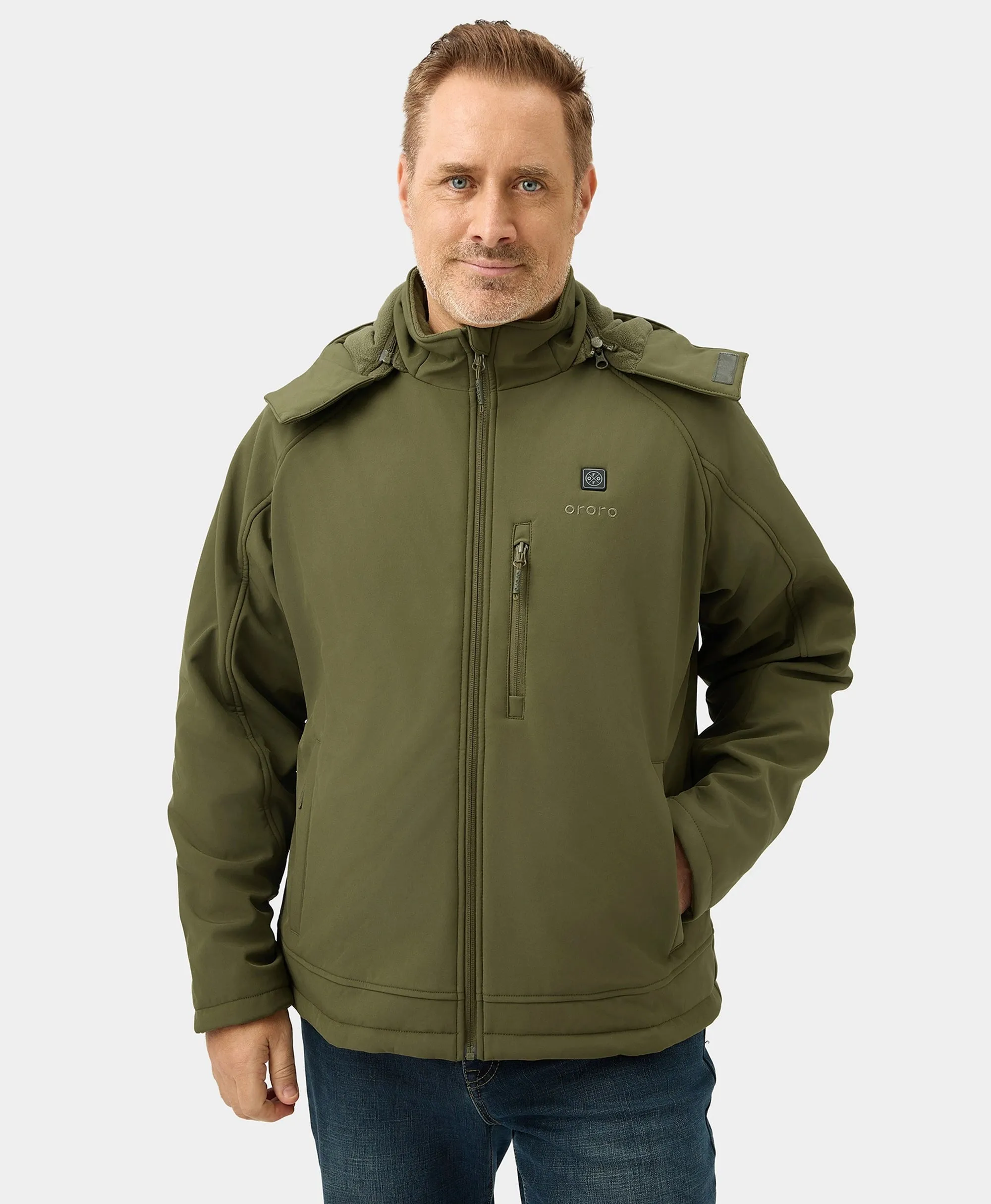 Men's Classic Heated Jacket - Green