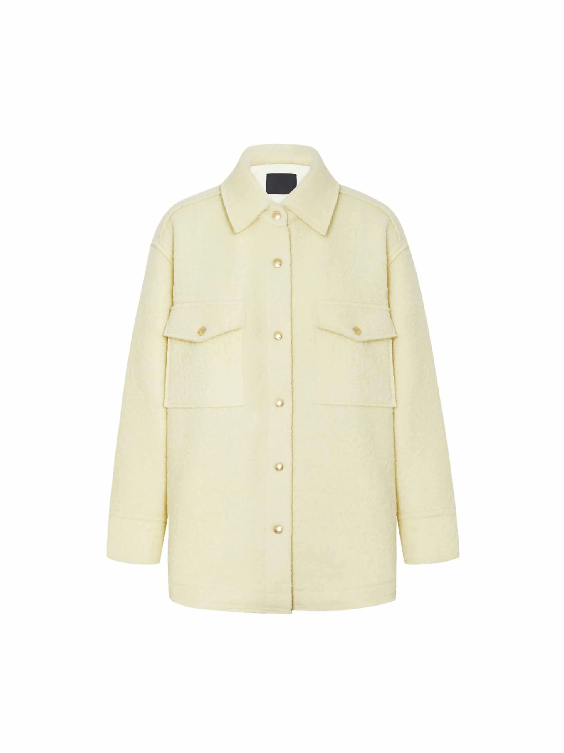 Merino Wool Loose Jacket