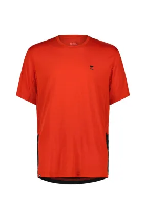 Mons Royale Tarn Merino Shift T-Shirt Retro Red/Black