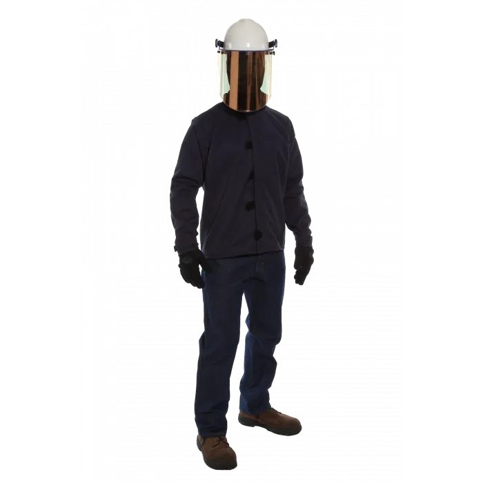 National Safety Apparel NXJN4C 40" Carbon Armour N4 Molten Metal Jacket