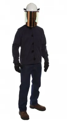 National Safety Apparel NXJN4C 40" Carbon Armour N4 Molten Metal Jacket