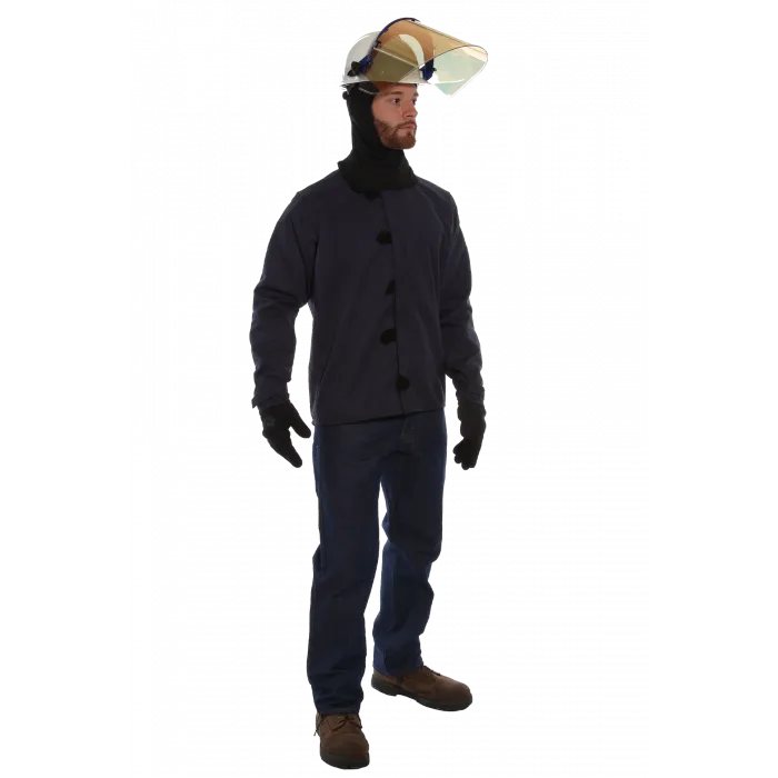 National Safety Apparel NXJN4C 40" Carbon Armour N4 Molten Metal Jacket