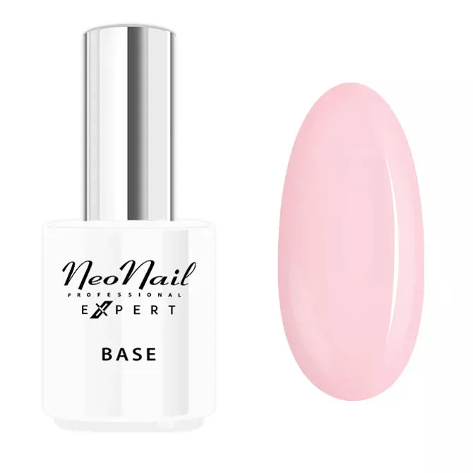 NeoNail Expert 7458 - Cover Base Protein Nude Rose - 15 ml