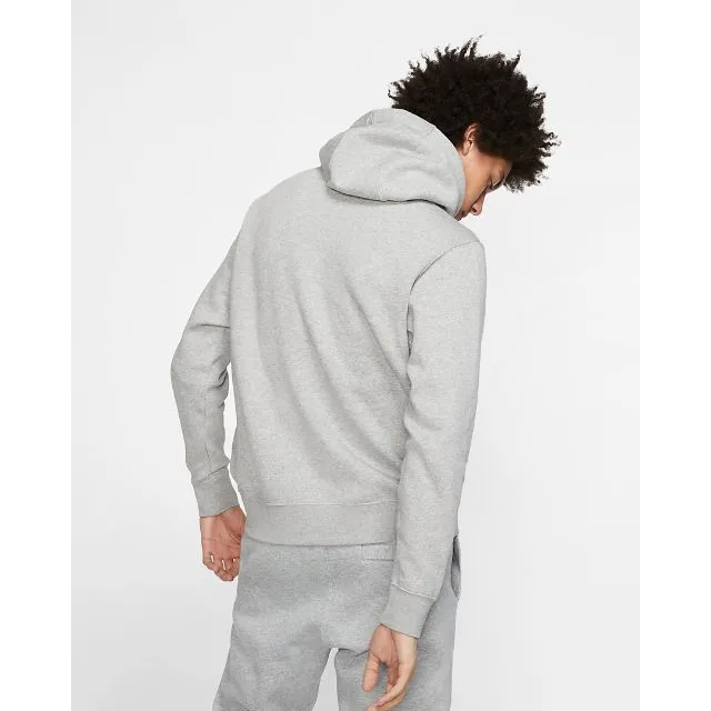 Nike Sportswear Club Fleece Men Lifestyle Hoody Grey/Silver/White
