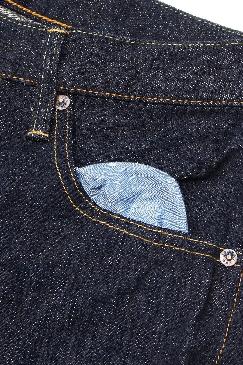 NS "Natural Indigo" Slim Tapered 16.5oz Selvedge Denim