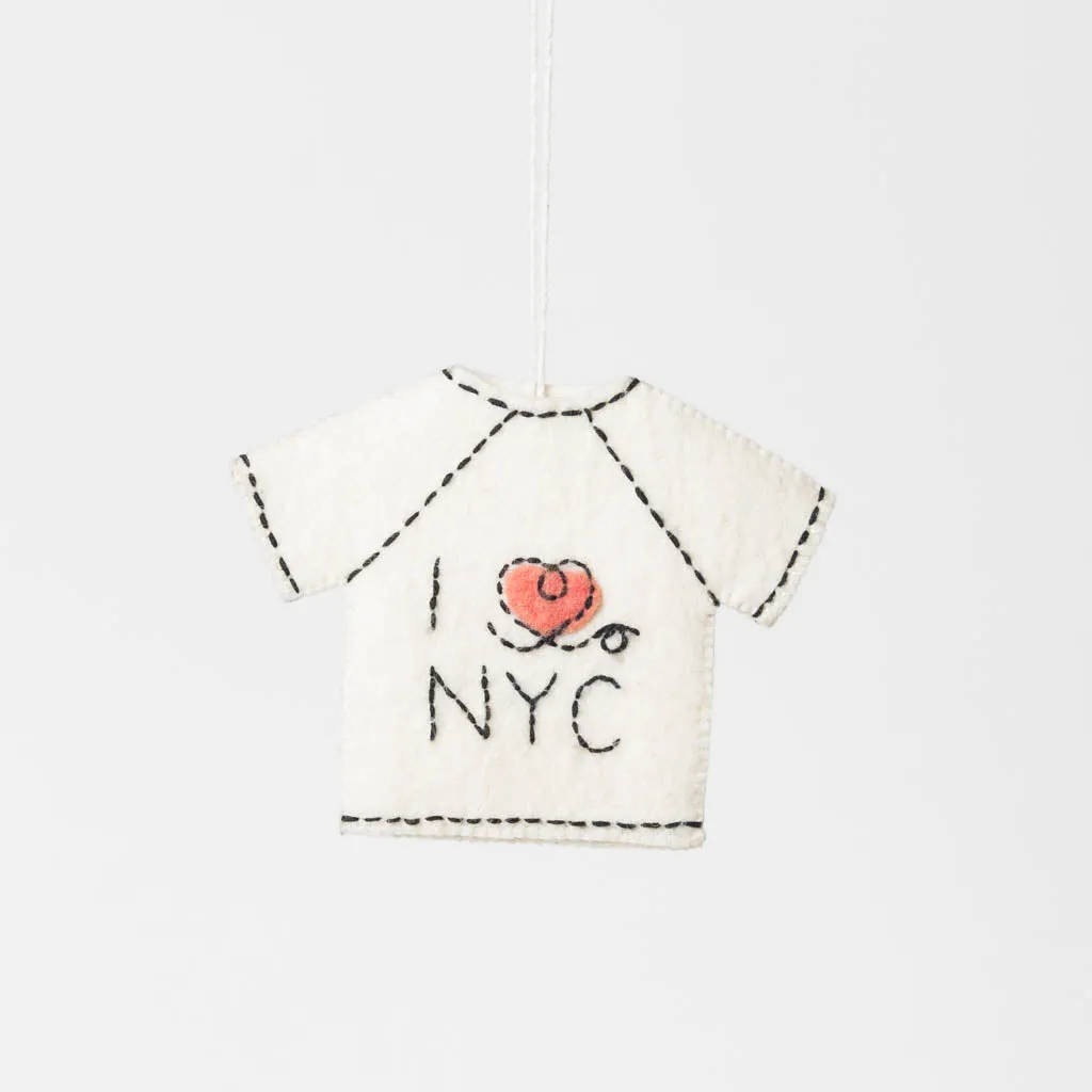 NYC 2024 Shirt Ornament