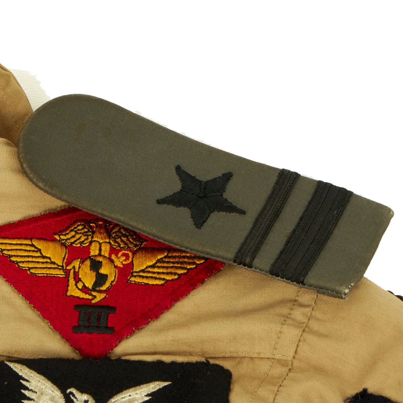 Original U.S. WWII Patched Souvenir Jacket