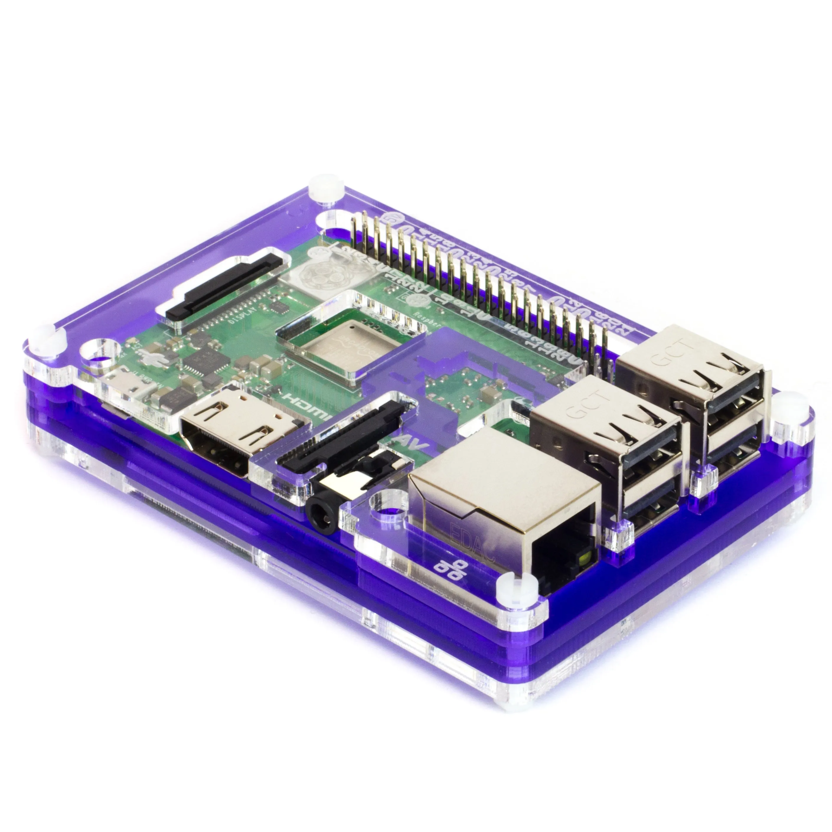 Pibow 3 B  Coupé (Raspberry Pi 3 B , 3, & 2)