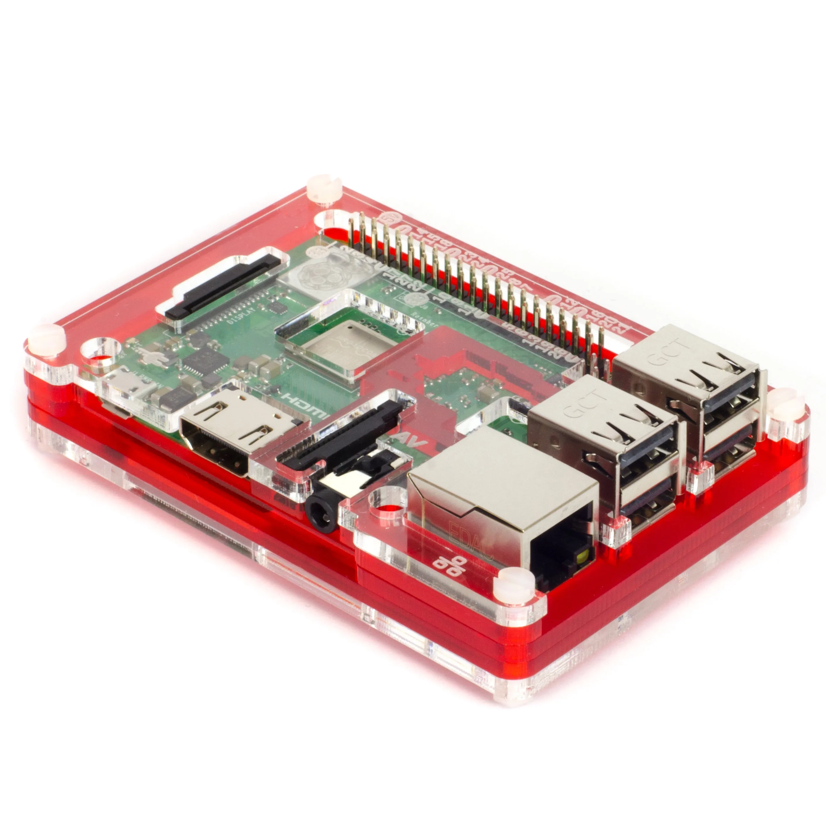Pibow 3 B  Coupé (Raspberry Pi 3 B , 3, & 2)