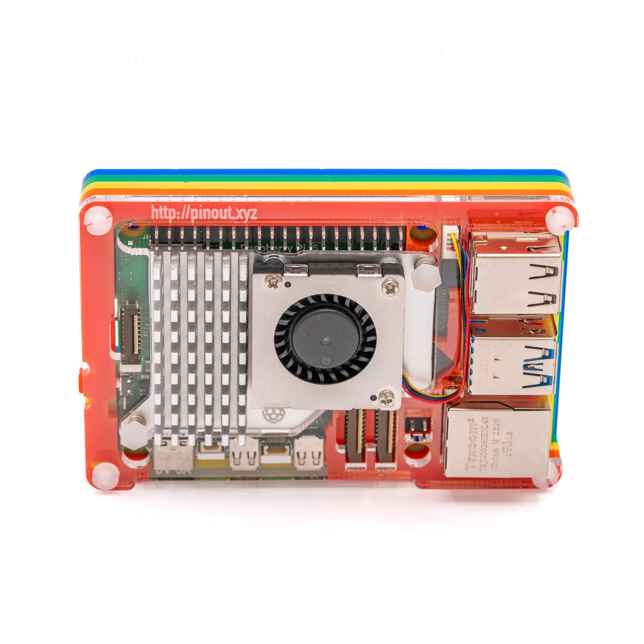 Pibow Coupe 5 (Case for Raspberry Pi 5)