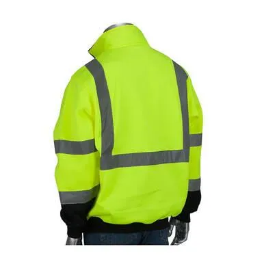 PIP ANSI Type R Class 3 Quarter-Zip Pullover Sweatshirt
