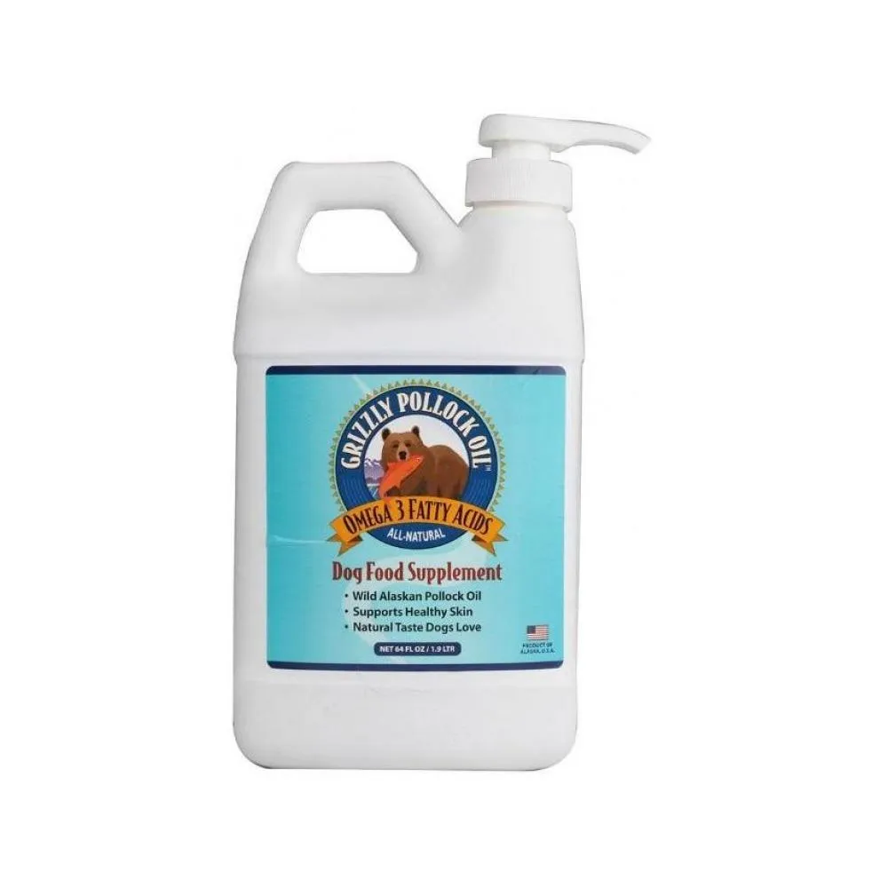 Pollock Oil Dog Food Supplement