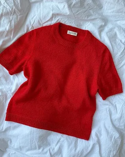 Poppy Tee by Petiteknit, No 2 yarn kit (ex pattern)
