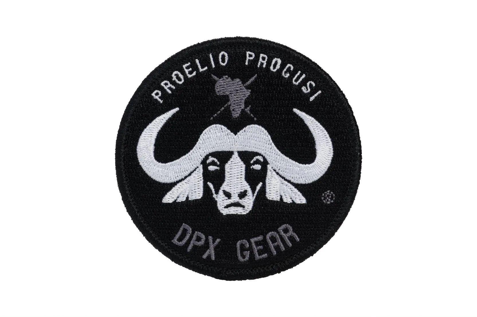 Proelio Procusi 3" Morale Patch - Black and White