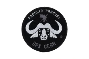Proelio Procusi 3" Morale Patch - Black and White