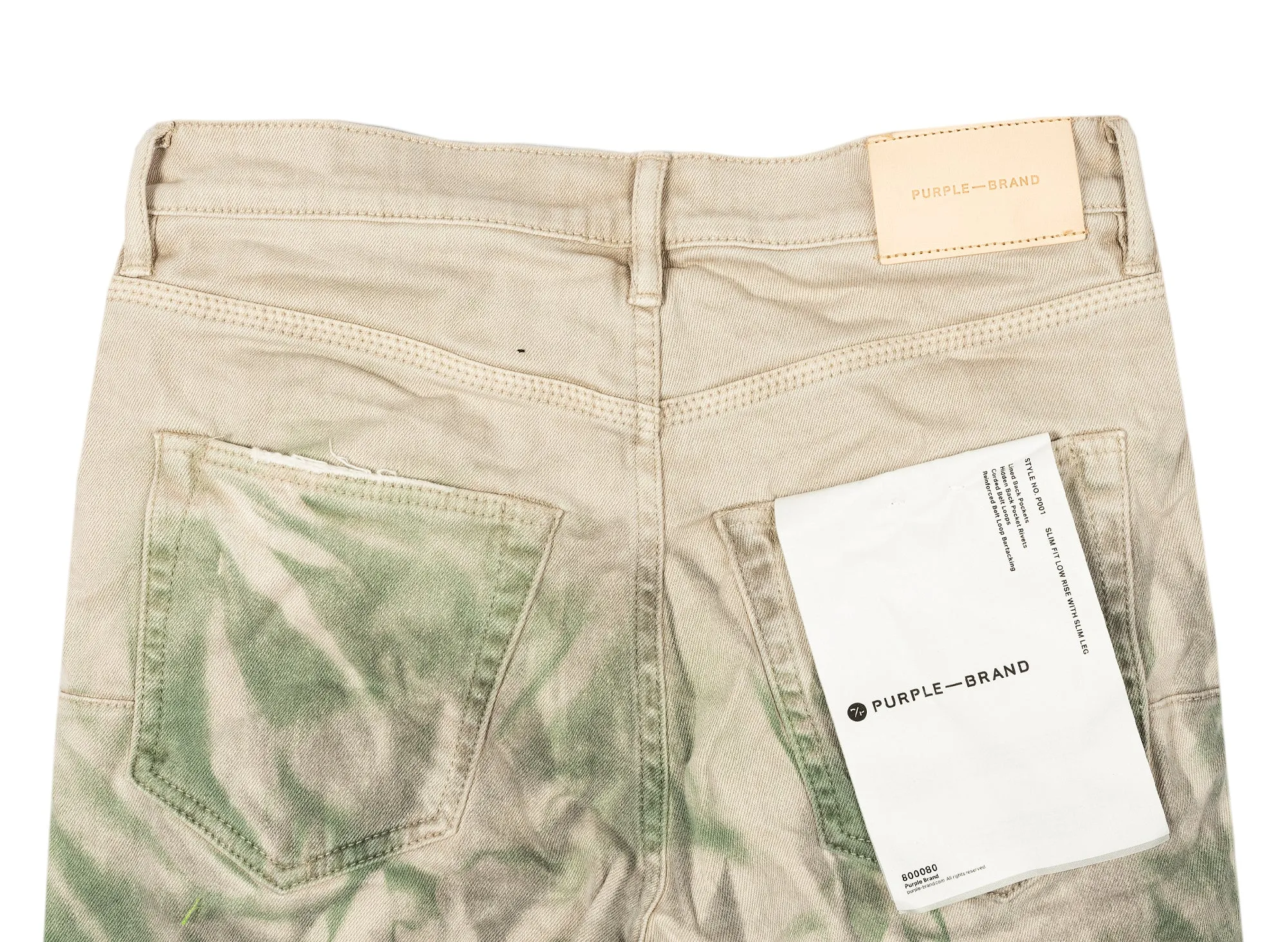 Purple Brand Forest Camo Jeans